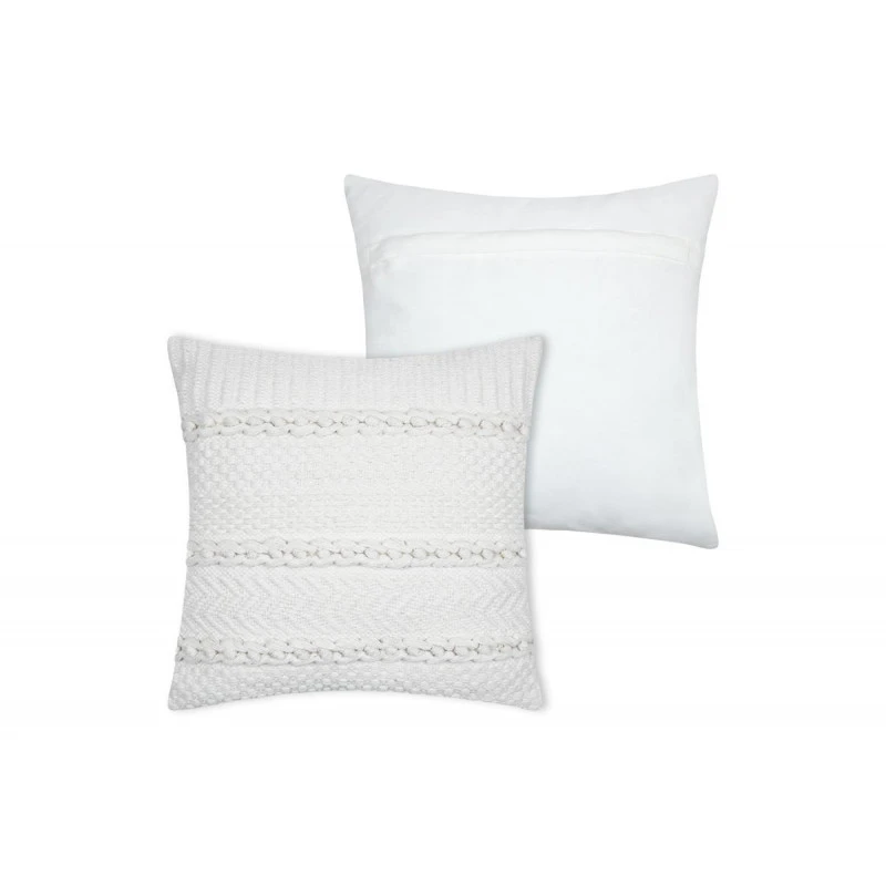 BALMA CUSHION - WHITE - 45X45 CM