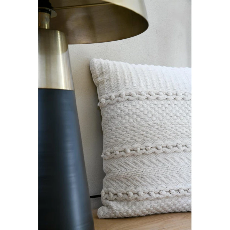 BALMA CUSHION - WHITE - 45X45 CM