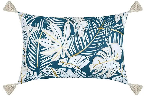 ALOHA CUSHION - BLUE - 40X60 CM