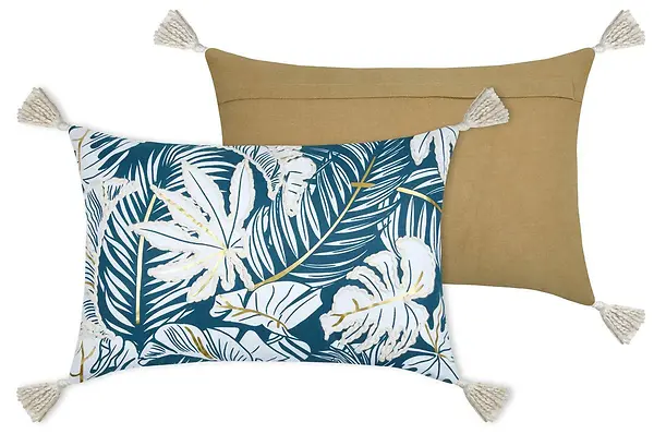 ALOHA CUSHION - BLUE - 40X60 CM