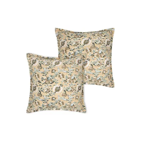 SHANA CUSHION - MUSTARD - 45X45 CM