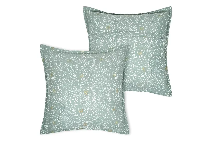 SHANA CUSHION - SAGE - 45X45 CM