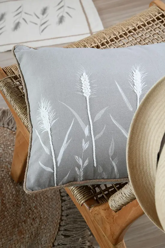 PAMPA CUSHION - NATURAL - 40X60 CM