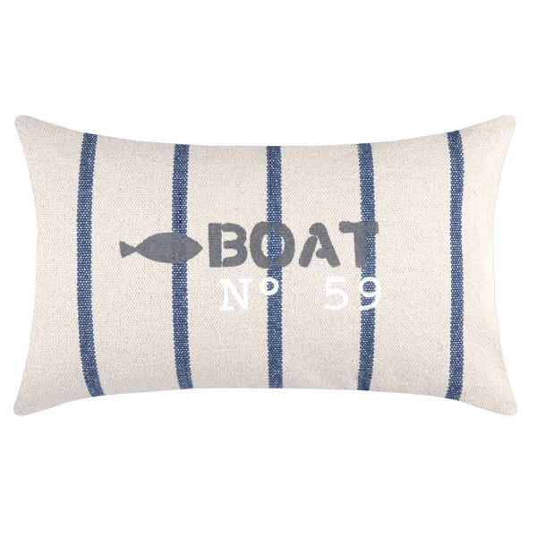 PAMPELONNE CUSHION - NAVY BLUE - 30X50 CM