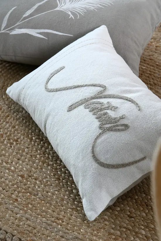 PAMPA CUSHION - ECRU - 30X50 CM