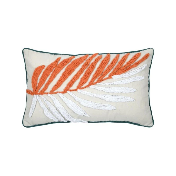 KENTIA CUSHION - ORANGE - 30X50 CM