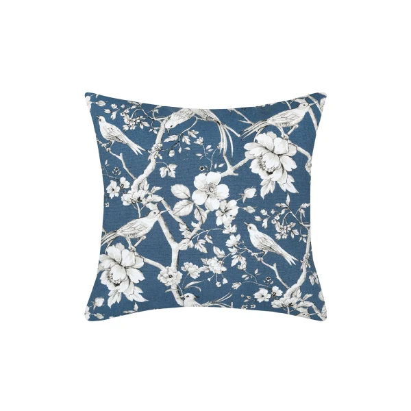 BRIANNA CUSHION COVER - BLUE - 40X40 CM