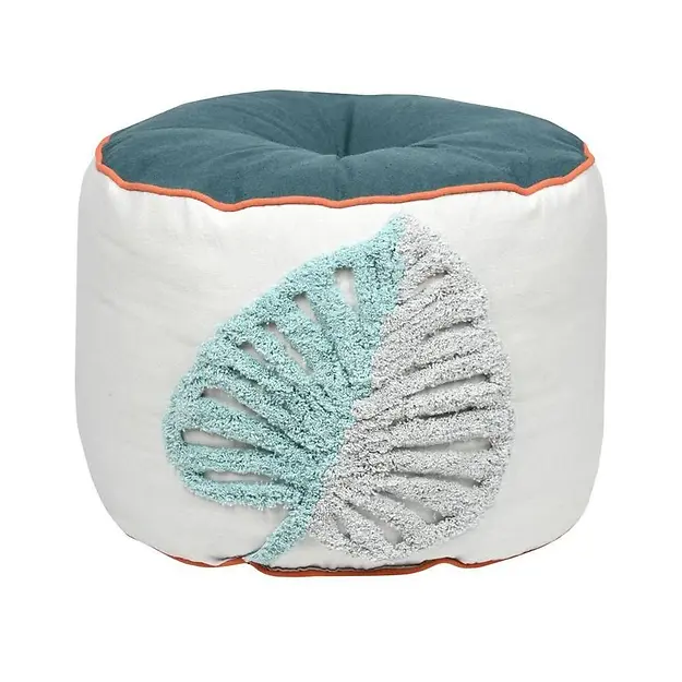 KENTIA OTTOMAN - MULTICOLOUR - 40X30 CM