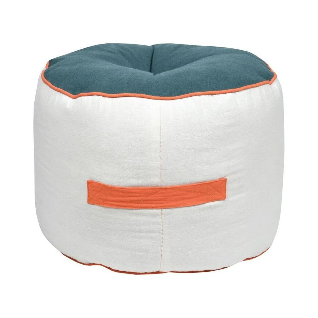 KENTIA OTTOMAN - MULTICOLOUR - 40X30 CM