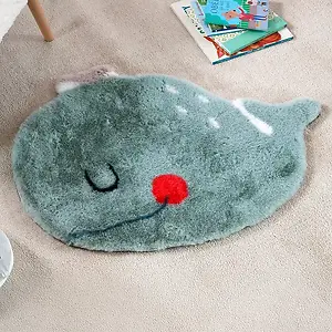 MOBY RUG - BLUE - 85X60 CM