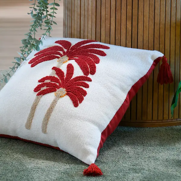 MAOTA CUSHION - TERRACOTTA - 45X45 CM