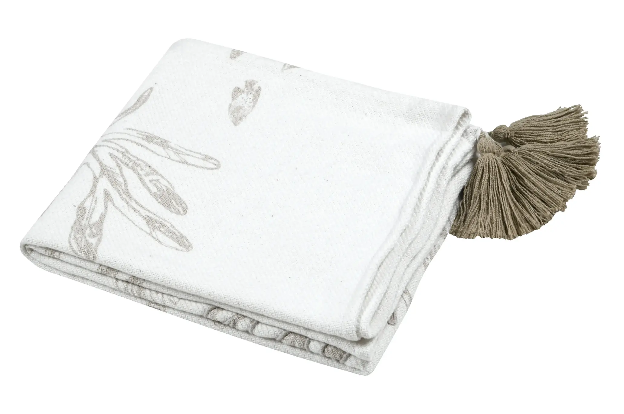 AZURIA THROW - WHITE - 125X150 CM