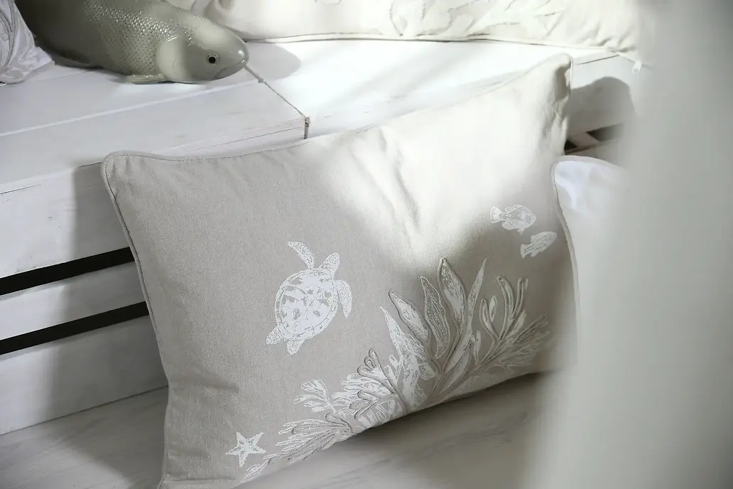 AZURIA CUSHION - NATURAL - 40X60 CM