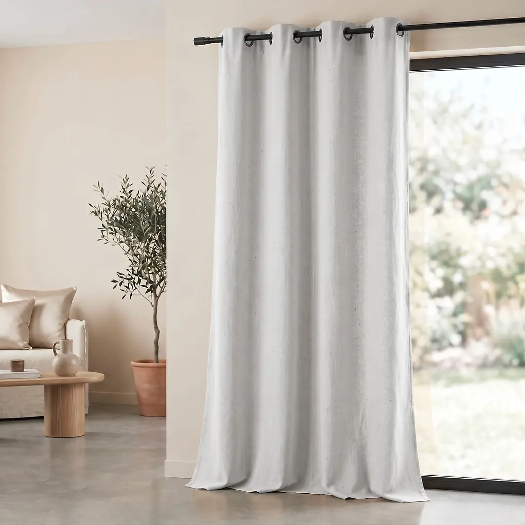 MONACO CURTAIN - ECRU - 140X260 cm