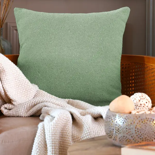 MONACO CUSHION - SAGE - 45X45 CM