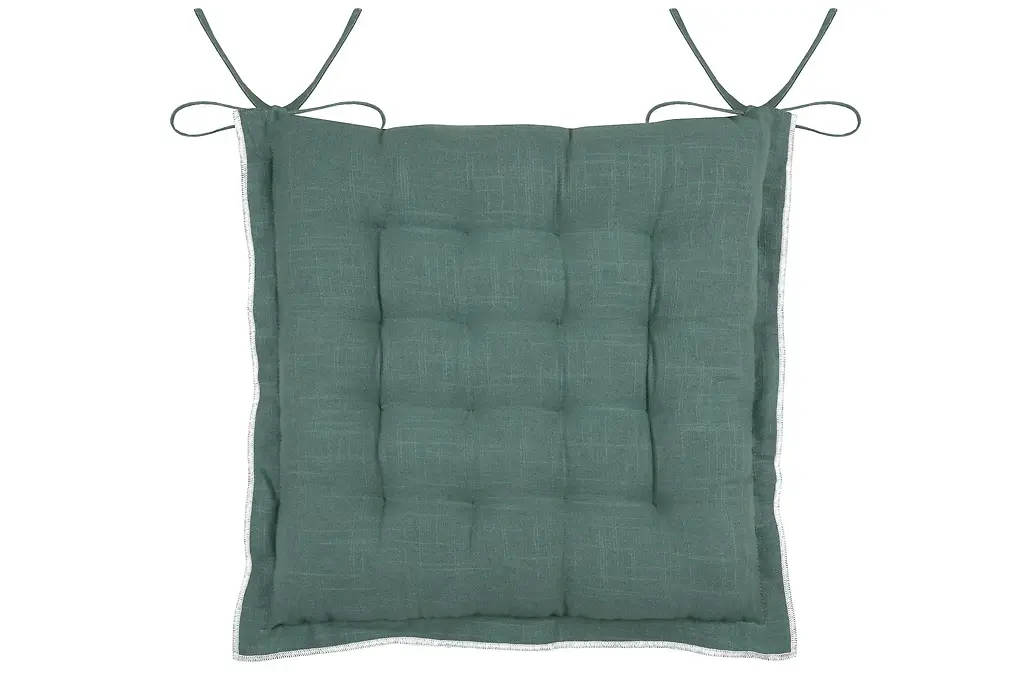 HELIOS CHAIR PAD - GREEN - 38X38 CM
