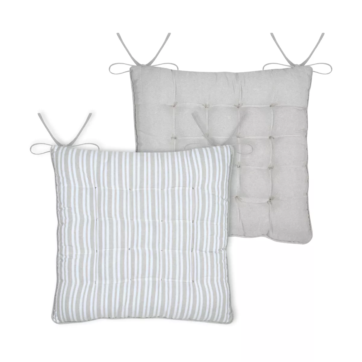 JOSEPHINE CHAIR PAD - MASTIC - 38X38 CM