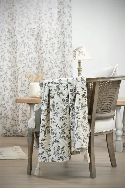 CLARINE THROW - ECRU - 125X150 CM