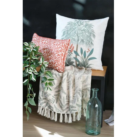 ANTILLIA THROW - GREEN - 125X150 CM