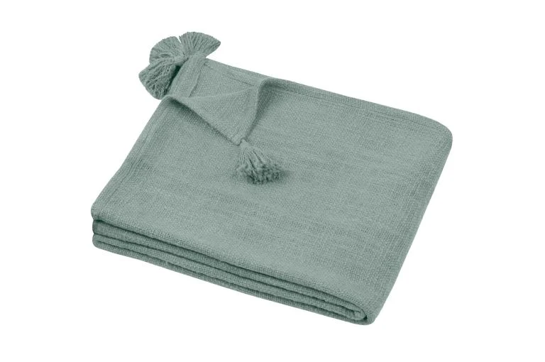 SHANA THROW - GREEN - 125X150 CM