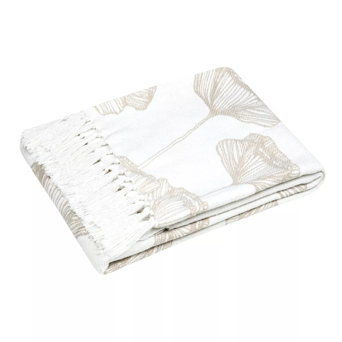 ORIANA THROW - NATURAL - 125X150 CM