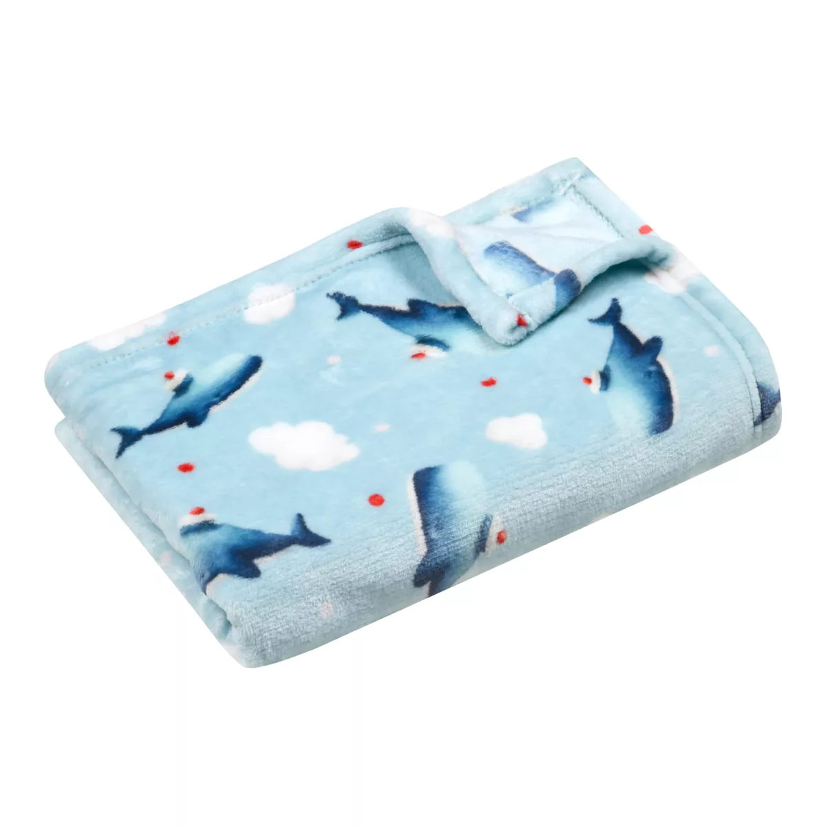 MOBY THROW - BLUE 70X100 CM