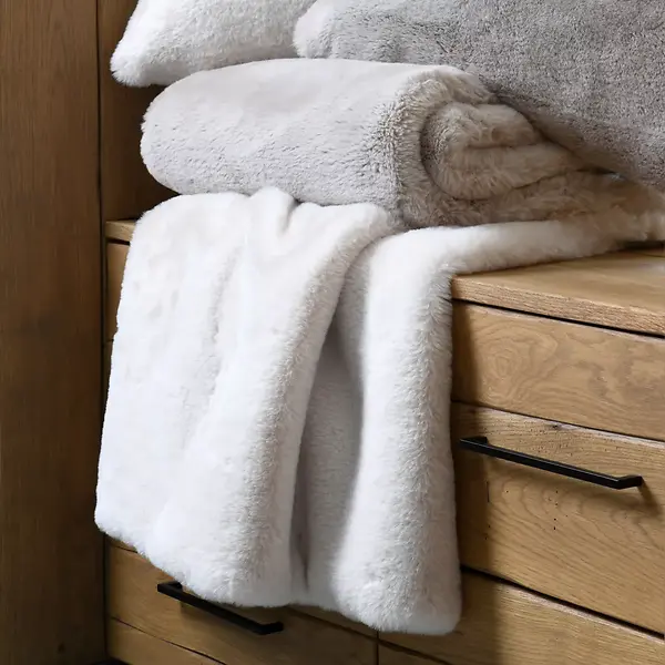 BOSTAN THROW - ECRU - 180X220 CM
