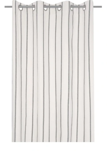 SAINT TROP CURTAIN - BLACK - 135X260 CM