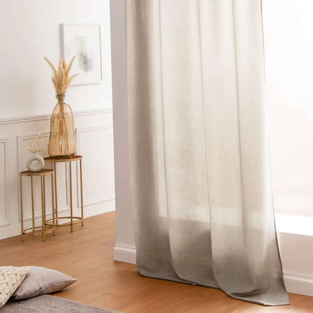 BEA CURTAIN - TAUPE - 140X260 CM