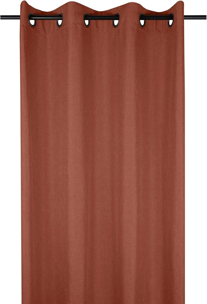 BEA CURTAIN - TERRACOTTA - 140X260 CM