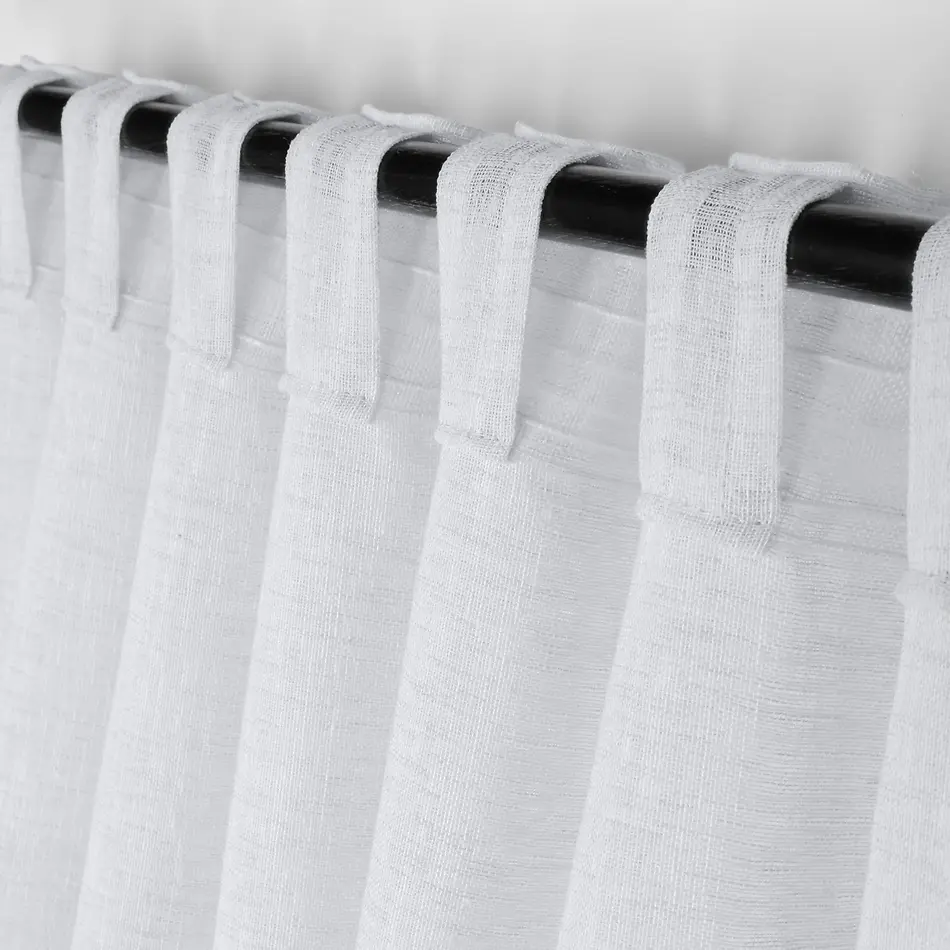 MADRID SHEER CURTAIN - WHITE - 140X260 CM