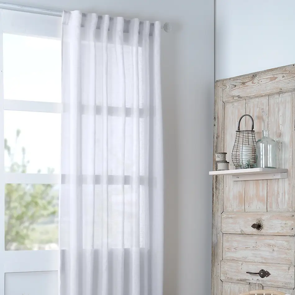MADRID SHEER CURTAIN - WHITE - 140X260 CM