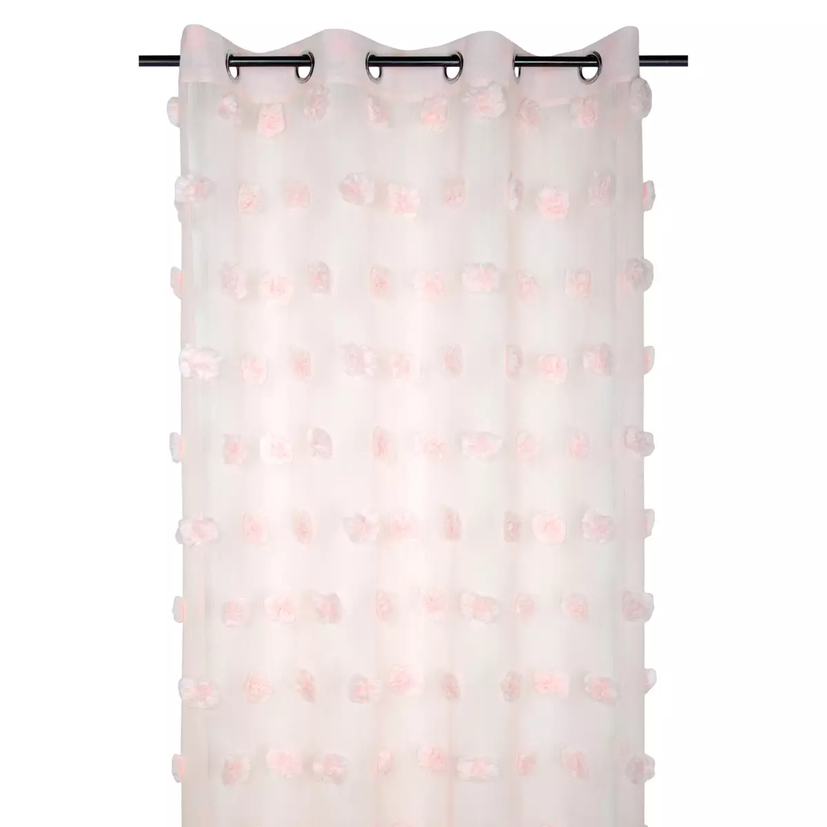 POMPINOU SHEER CURTAIN - POWDER - 140X260 CM
