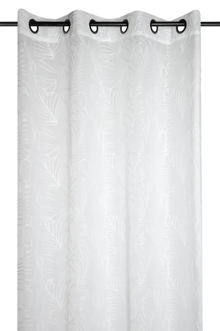 CAMELIA SHEER CURTAIN - WHITE - 140X260 CM
