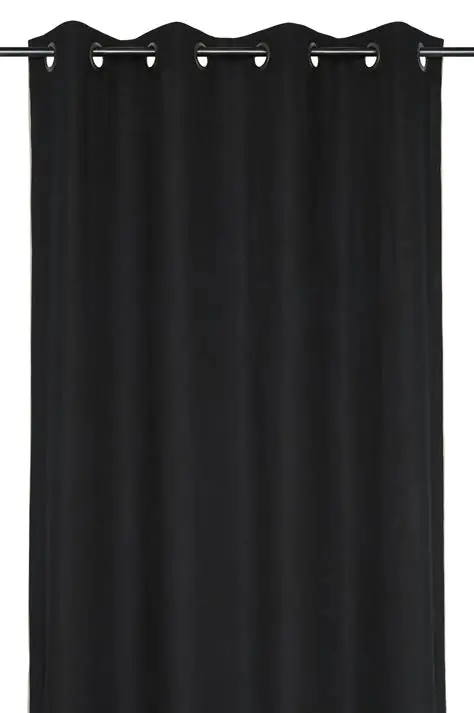 HELIOS CURTAIN - BLACK - 140X260 CM
