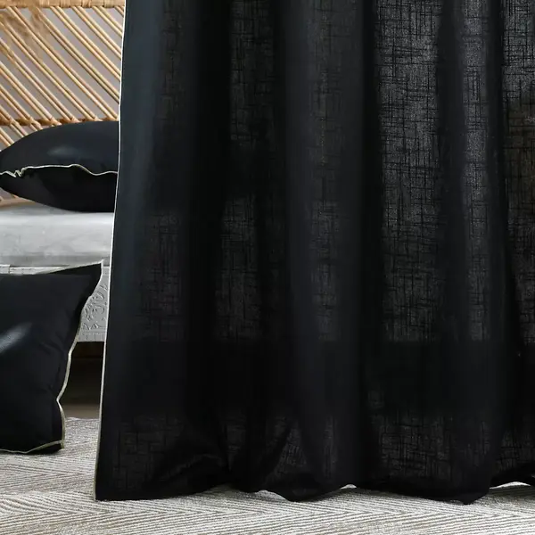 HELIOS CURTAIN - BLACK - 140X260 CM