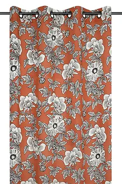 GALICIA CURTAIN - ORANGE - 140X260 CM