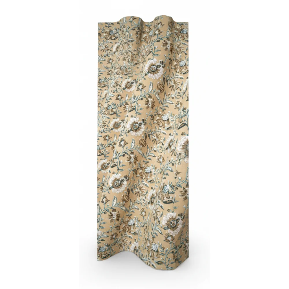SHANA CURTAIN - MUSTARD - 140X260 CM