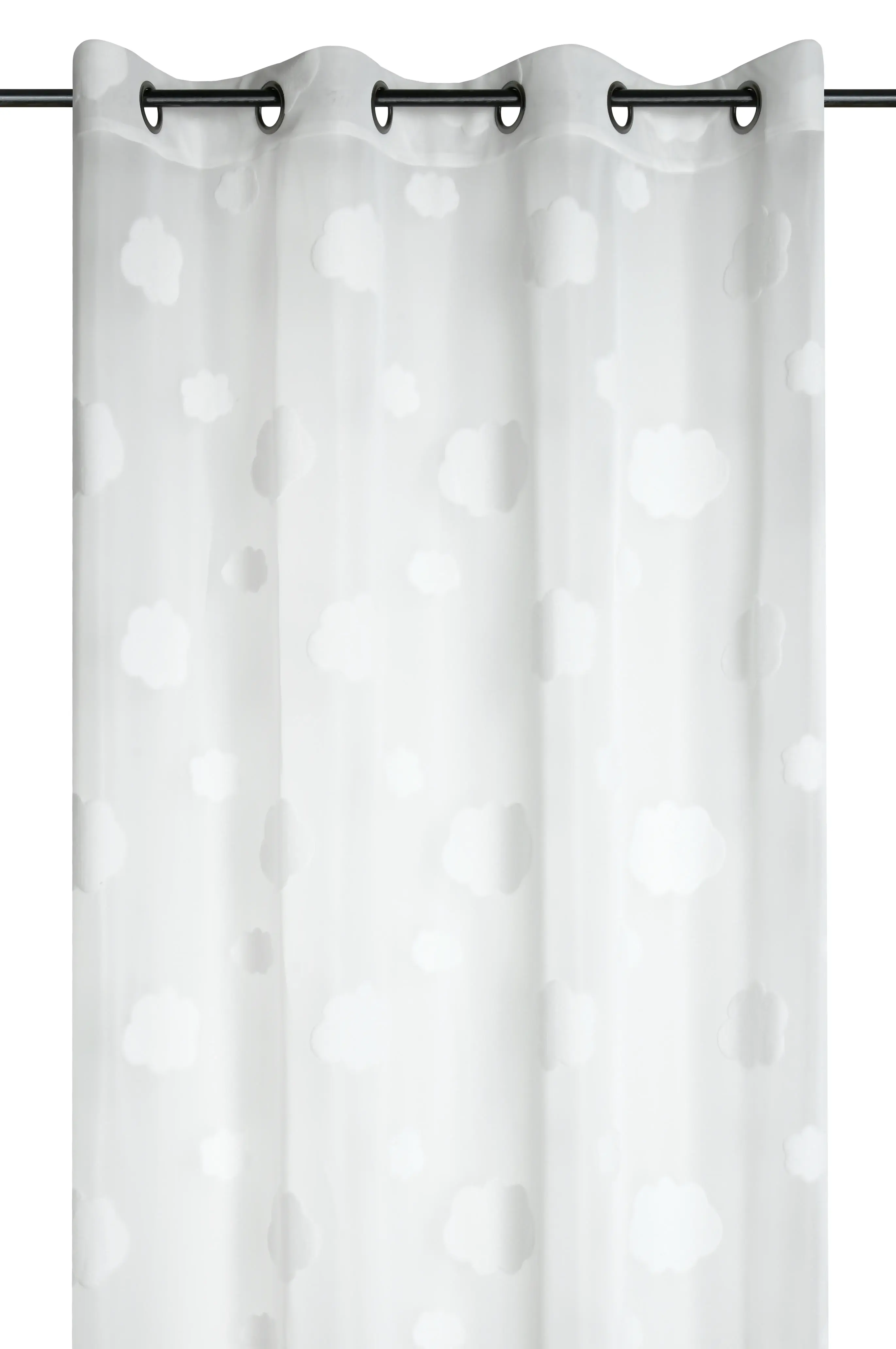 MOBY SHEER CURTAIN - WHITE - 140X260 CM