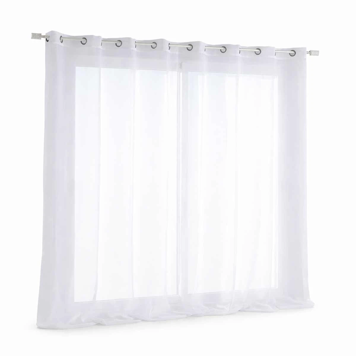 MONNA SHEER CURTAIN - WHITE - 300X280 CM