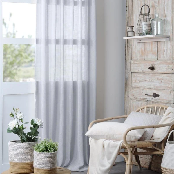 MADRID SHEER CURTAIN - GLACIER - 140X280 CM