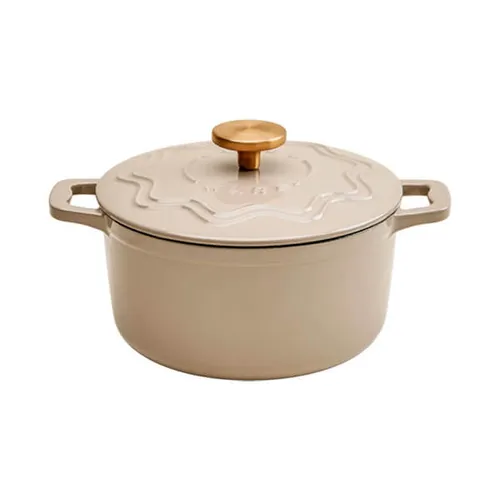 JUDGEWARE ENAMELLED CAST IRON CASSEROLE - MUSHROOM - 20 CM