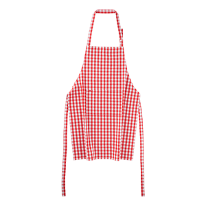 JUDGE TEXTILES APRON - RED CHECK