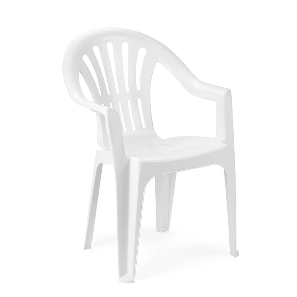 KONA PLASTIC CHAIR - WHITE