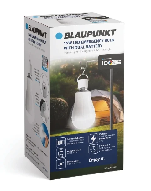 BLAUPUNKT15W LED EMERGENCY BULB