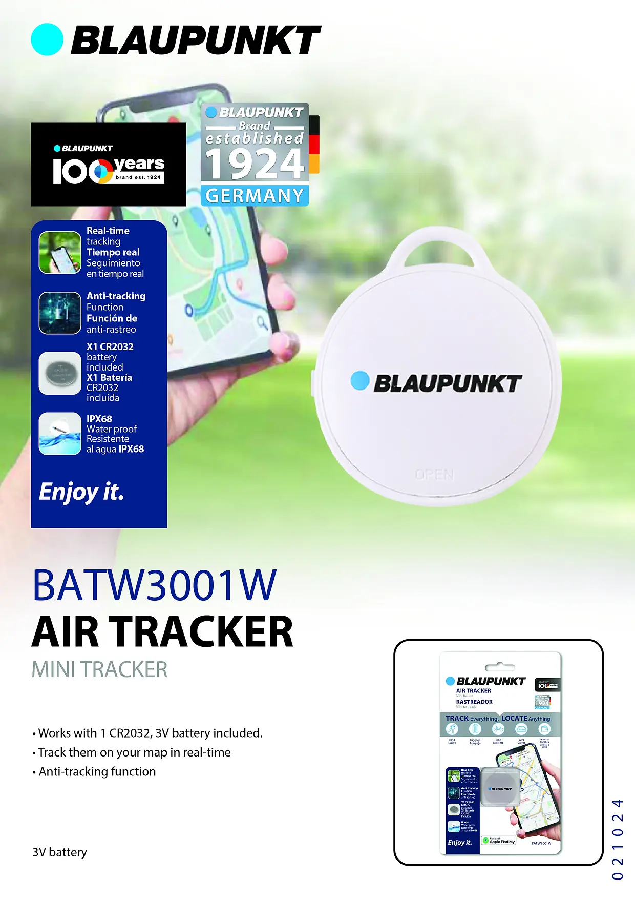 BLAUPUNKT MINI AIR TAG TRACKER