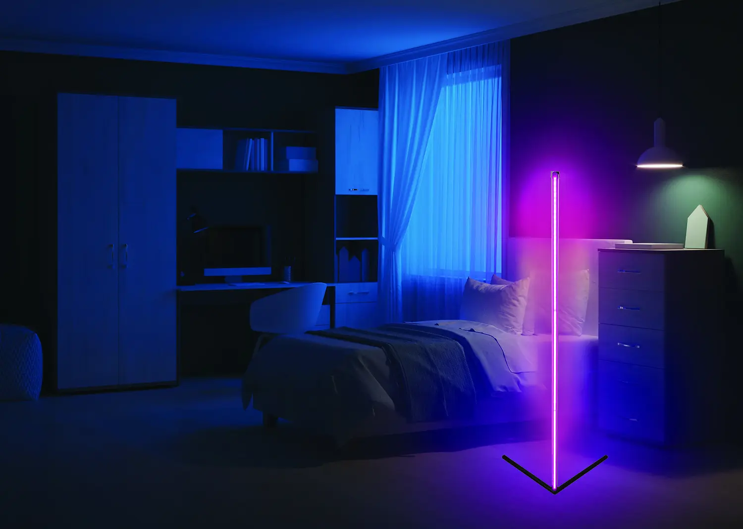 BLAUPUNKT LED AMBIENT FLOOR LIGHT