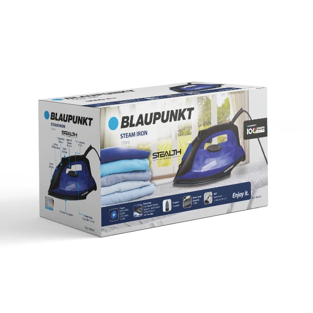 BLAUPUNKT STEAM IRON - BLUE