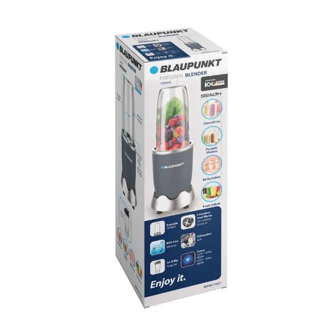 BLAUPUNKT PERSONAL BLENDER - GREY - 1000ML