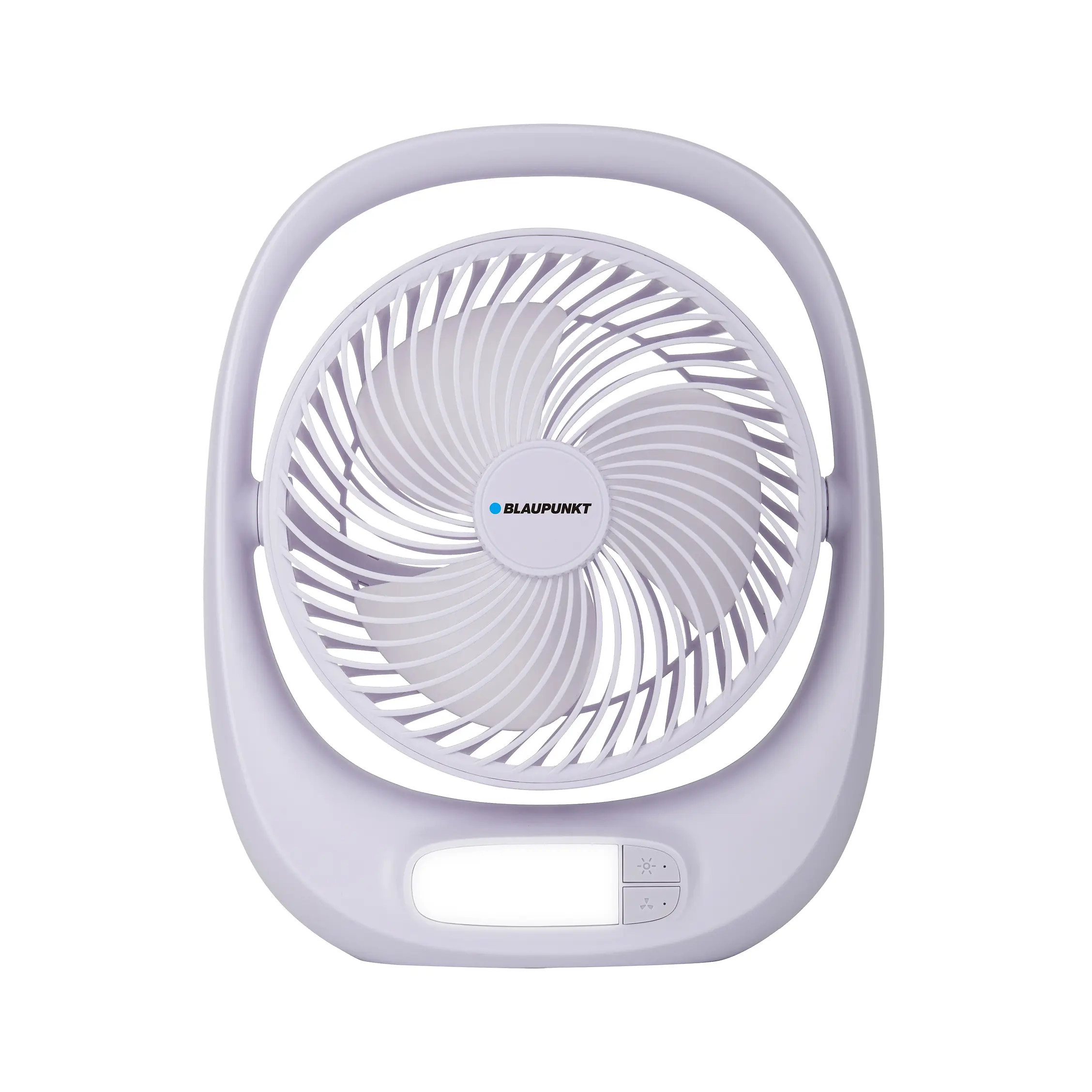 BLAUPUNKT 6" RECHARGEABLE FAN WITH LIGHT